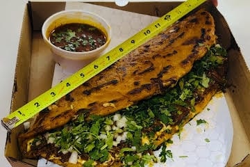 Largest (Chicken) Birria Taco In Maryland with Consommé Dipping Sauce!.