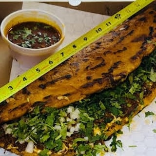 Largest (Chicken) Birria Taco in Maryland with Consommé Dipping Sauce!