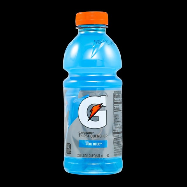 Blue Gatorade.